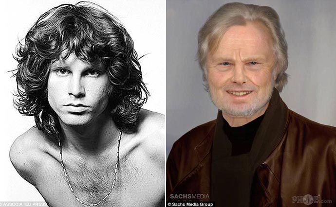 dead celebrity age progression
