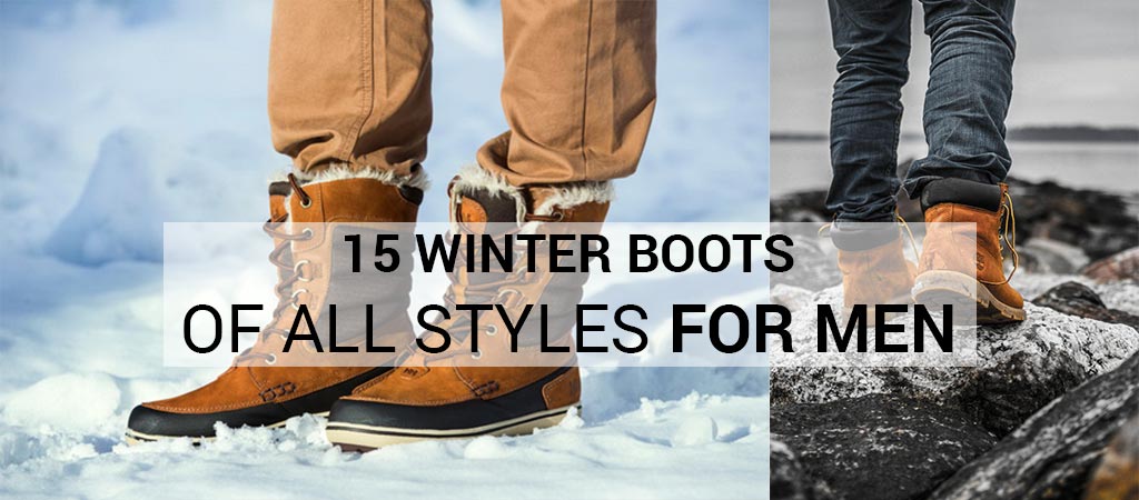 winter boots men stylish