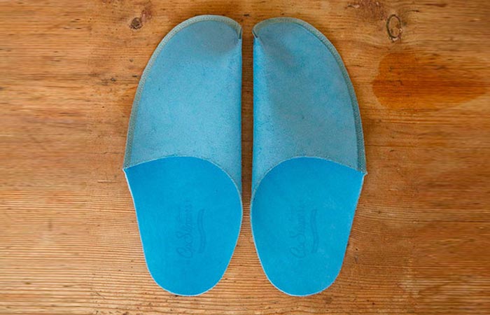 Minimalist Leather Slippers Home Shoes – CP Slippers