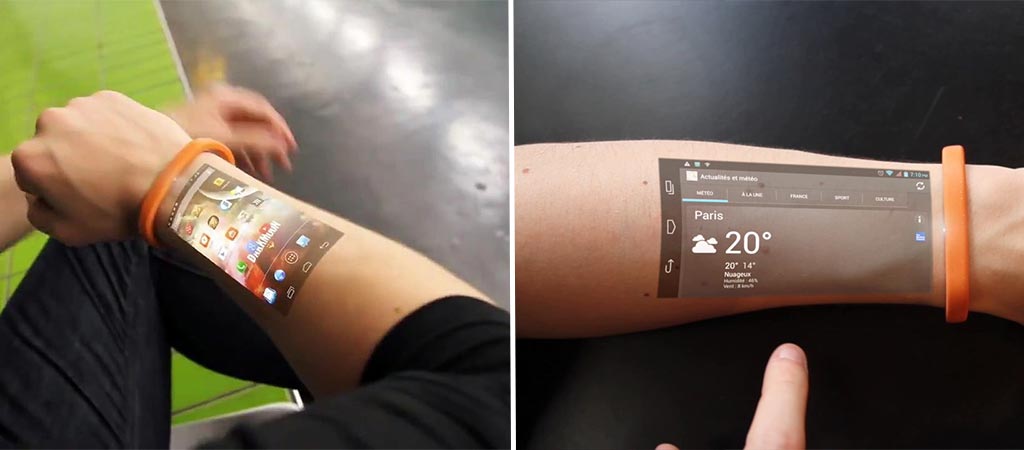 Cicret Bracelet, the future of wearable technology