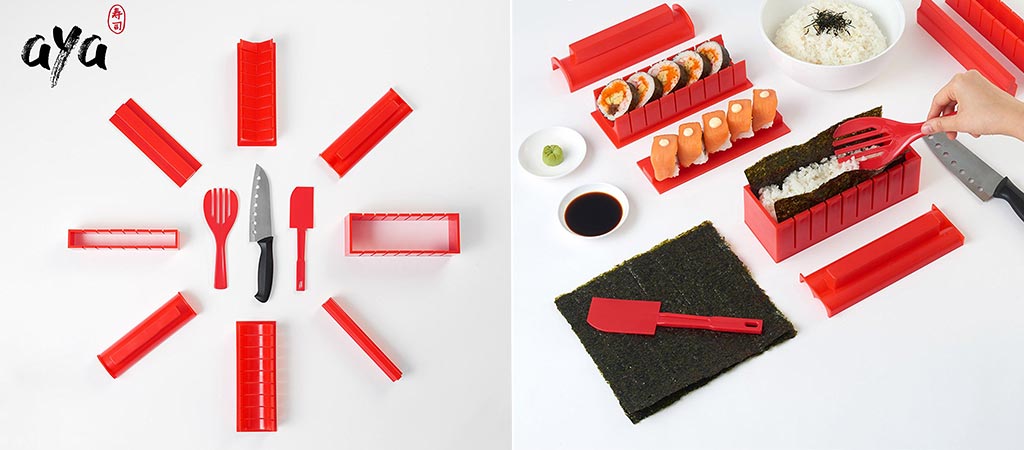 Sushi Making Kit - Original AYA Sushi Maker Deluxe - Online Video